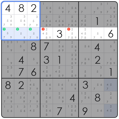 logic of sudoku